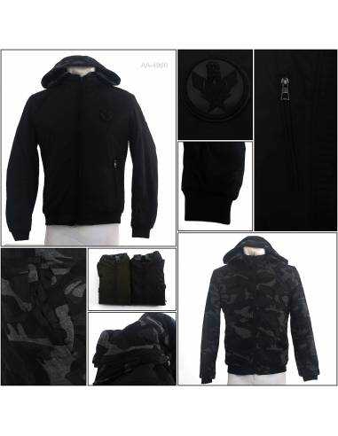 Jaket Bolak-Balik Cowok Alpheus L-3XL