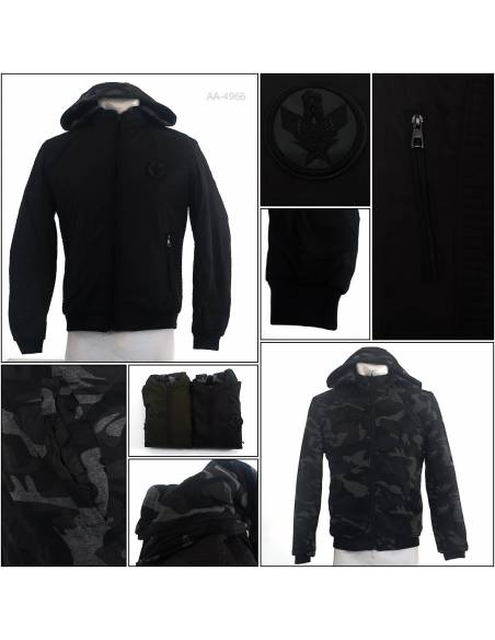 Jaket Bolak-Balik Cowok Alpheus L-3XL