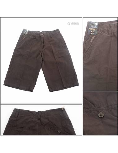 Celana Pendek Cowok Coklat Tua  Must Evan's 28-32