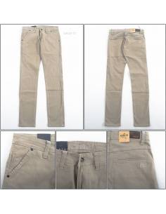 Celana Katun Panjang Cowok Coklat Muda Erce 27-32