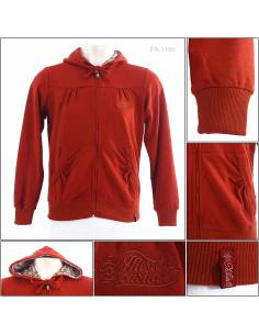 Jaket Jumper Hoodie Cewek Mistiten M-XL