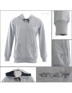 Jaket Jumper Hoodie Cewek Erce M-XL
