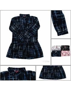 Atasan Tunik Cewek Lengan Panjang Peter All Size