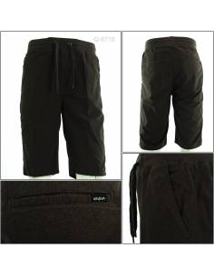 Celana Pendek Cowok Rib Kolor Hijau Tua Arvada XXL-XXXL