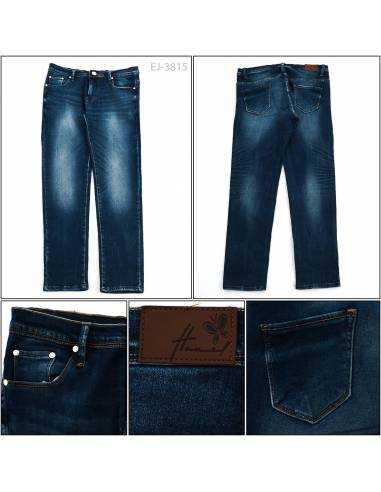 Celana Panjang Jeans Cewek Biru Tua Hanel 31-34