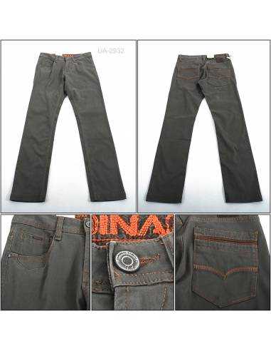 Celana Panjang Katun Reguler Cowok Stretch...