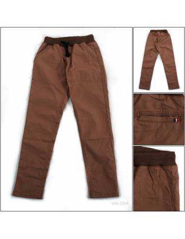 Celana Panjang Katun Anak Cowok Rib Kolor...