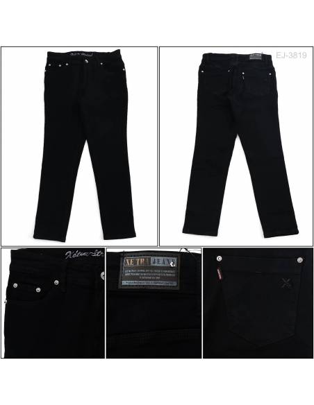 Celana Panjang Jeans Cewek Xe'tra Hitam 33-38