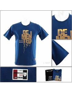 Kaos Oblong Cowok Lengan Pendek Super Brave S-M