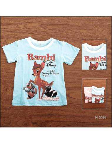 T-shirt/Atasaan Anak Cewek Lengan Pendek Popsy S-L