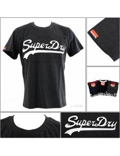 Kaos Oblong Cowok Lengan Pendek Super Dry L-2XL