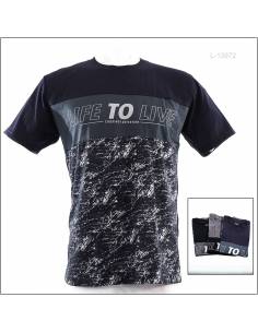 Kaos Oblong Cowok Lengan Pendek No Brand M-L