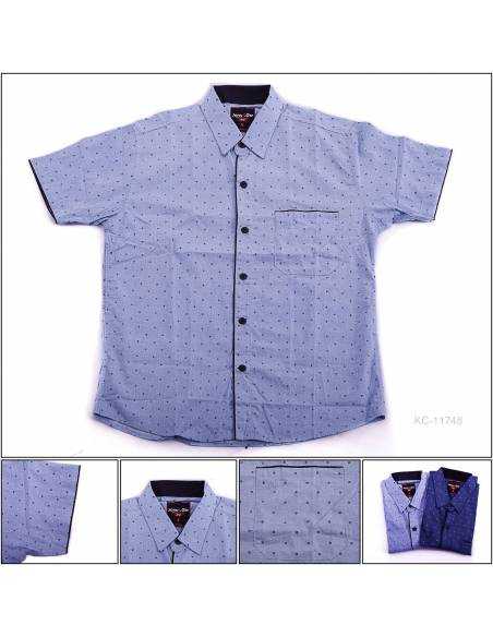 Kemeja Cowok Regular Lengan Pendek John F Gee M-XL