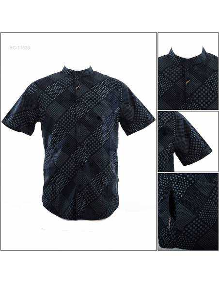 Kemeja Muslim Cowok Lengan Pendek Cardinal M-XL