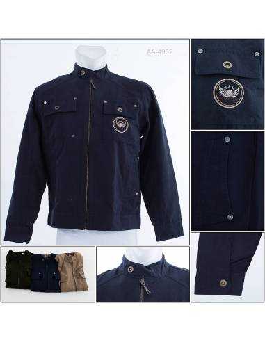 Jaket Katun Cowok HT M-L