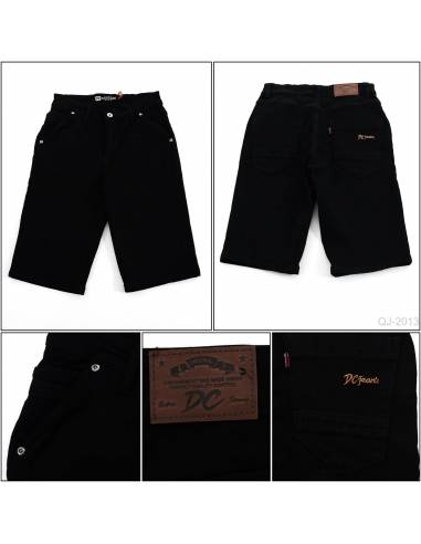 Celana Pendek Jeans Cowok Slim Fit Stretch DC 34