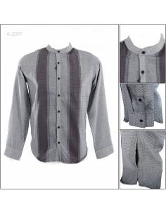 Kemeja Koko Lengan Panjang Cardinal S-XL