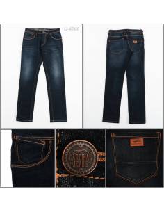 Celana Panjang Jeans Stretch Cowok Skinny Cardinal 33-38