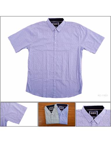 Kemeja Cowok Reguler Lengan Pendek RGB 2XL-3XL