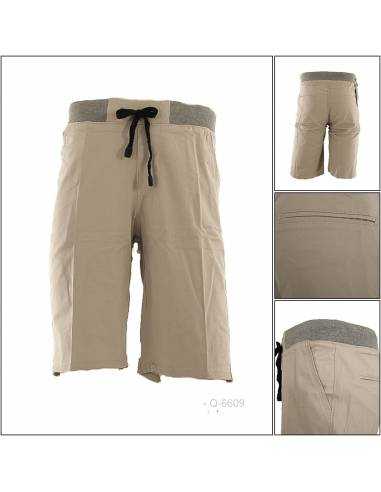 Celana Pendek Cowok Rib Kolor YM 28-32