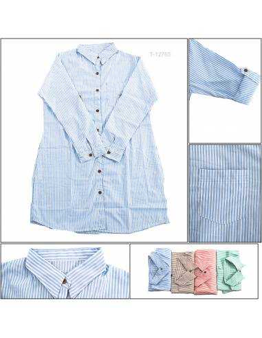 Tunik Cewek Lengan Panjang All Size Sofia