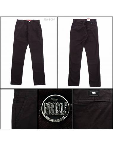 Celana Panjang Katun Slim Fit Cowok Stretch...