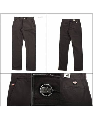 Celana Panjang Katun Slim Fit Cowok Stretch...