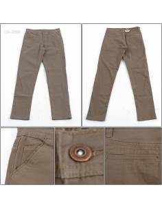 Celana Panjang Katun Slim Fit Cowok Must Excell 28-32