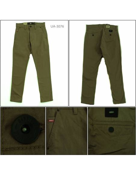 Celana Panjang Katun Slim Fit Cowok Stretch Gabrielle 28-38