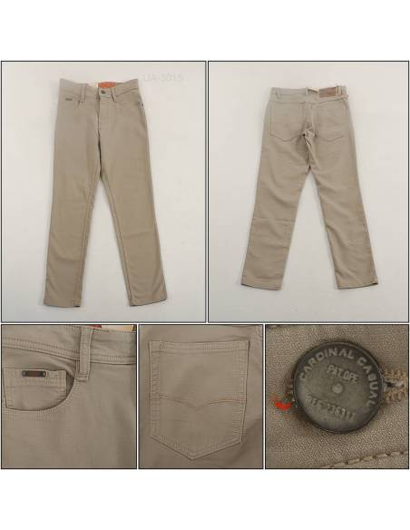 Celana Panjang Katun Reguler Cowok Cardinal 27-32