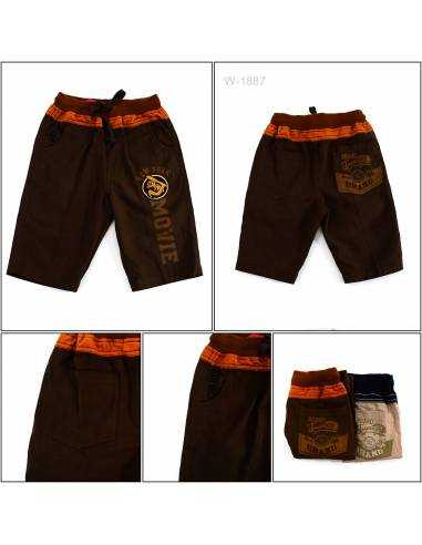 Celana Pendek Katun Anak Cowok Rib Kolor Benri 4