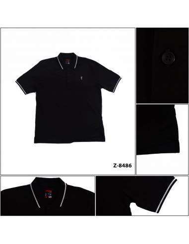 Kaos Kerah Cowok Polos Lengan Pendek Cressida 3L