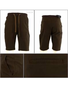 Celana Pendek Cowok Rib Kolor Rock Sky M-2XL