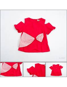 T-shirt/Atasan Anak Cewek Sabrina Inches 4-8