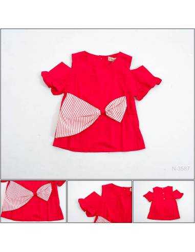 T-shirt/Atasan Anak Cewek Sabrina Inches 4-8