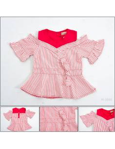 T-shirt/Atasan Anak Cewek Sabrina Inches 2-12