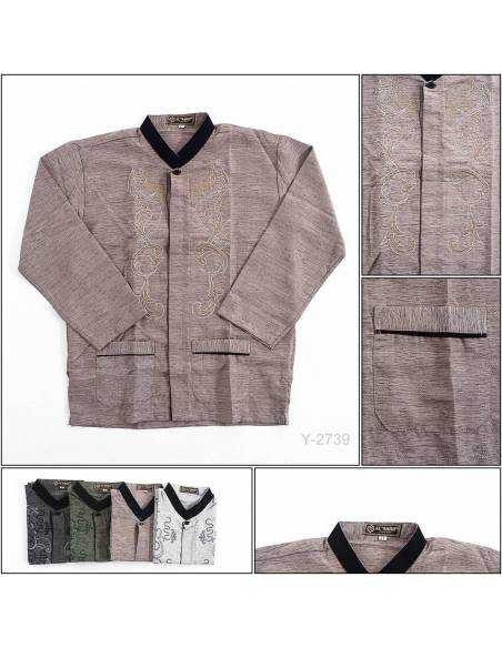 Kemeja Muslim Anak Cowok Lengan Panjang Al Asri 21-24