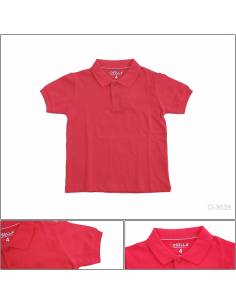 Kao Kerah Anak Cowok Lengan Pendek Osella 4-14