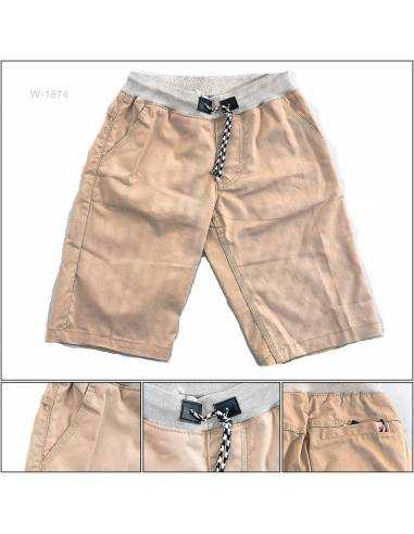 Celana Pendek Katun Anak Cowok Rib Color Jevper 25