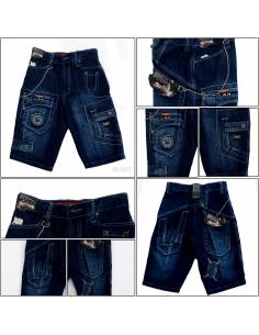 Celana Pendek Jeans Anak Cowok Mustevan's 26