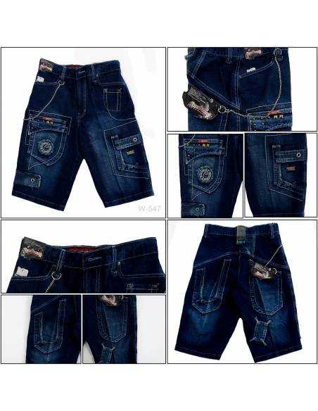 Celana Pendek Jeans Anak Cowok Mustevan's 26