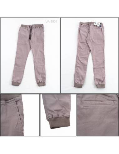 Celana Panjang Katun Slim Fit Cowok Joger...