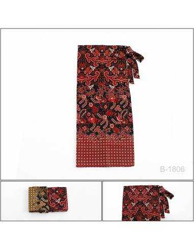 Rok Panjang/Long Skirt Motif Batik Teratai All...