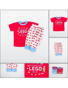 Setelan Kaos Anak Cowok Lengan Pendek All Size