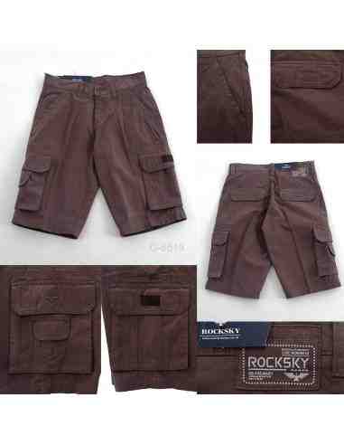 Celana Pendek Cowok Cargo Rock Sky 29-34