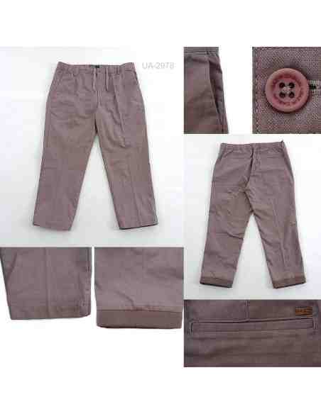 Celana Panjang Katun Slim Fit Cowok 7\8 Gazr M-XL