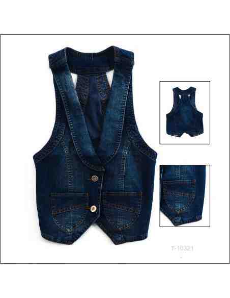 Rompi Cewek Jeans Mondeca All Size