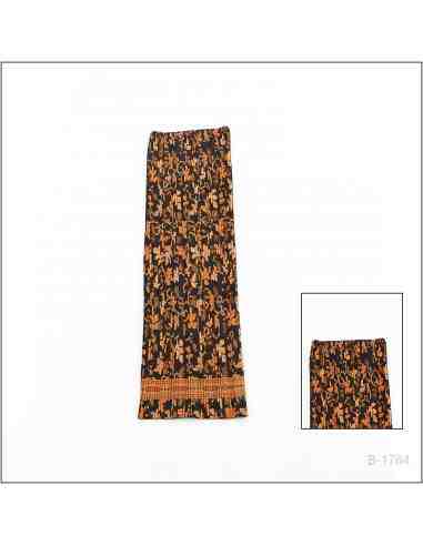 Rok Plisket Panjang/Long Skirt Motif Batik