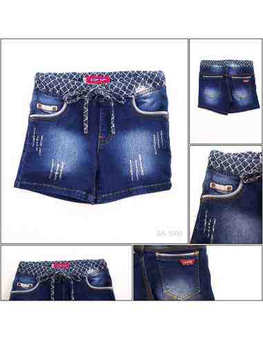 Celana Pendek Jeans Anak Cewek Top Up 20