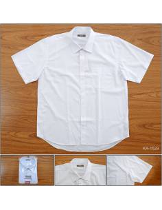 Kemeja Formal Cowok Regular Lengan Pendek Cardinal 2XL-3XL